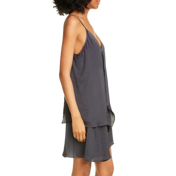 Brochu Walker Emmer Slip Dress - Ebony - Picture 4 of 9